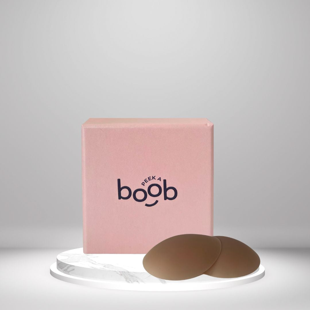 PEEKABOOB  Premium Nipple Cover - CHOCO COLOR