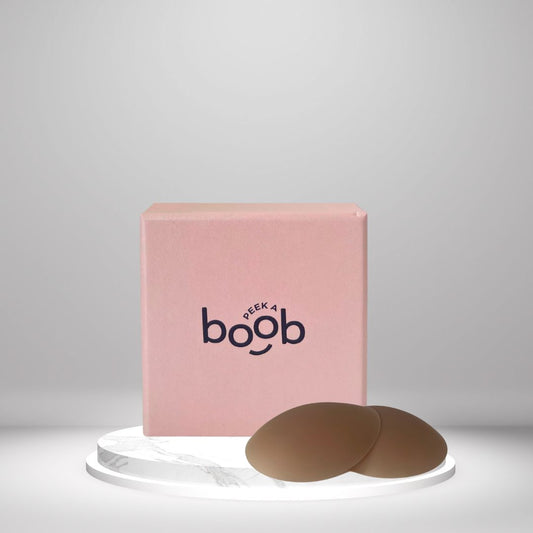 PEEKABOOB  Premium Nipple Cover - CHOCO COLOR